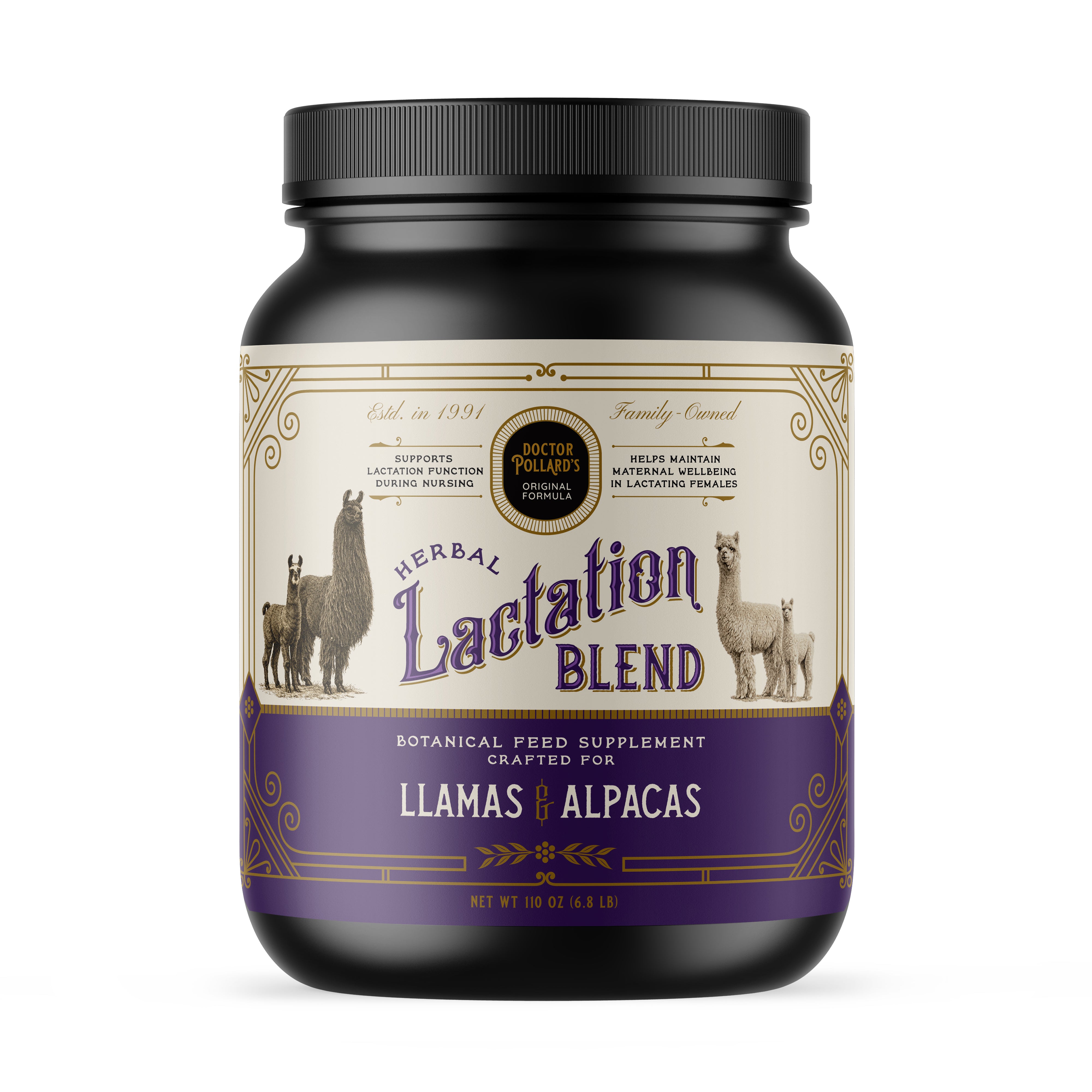 Dr. Pollard's Herbal Lactation Blend – The Camelid Wellness Company