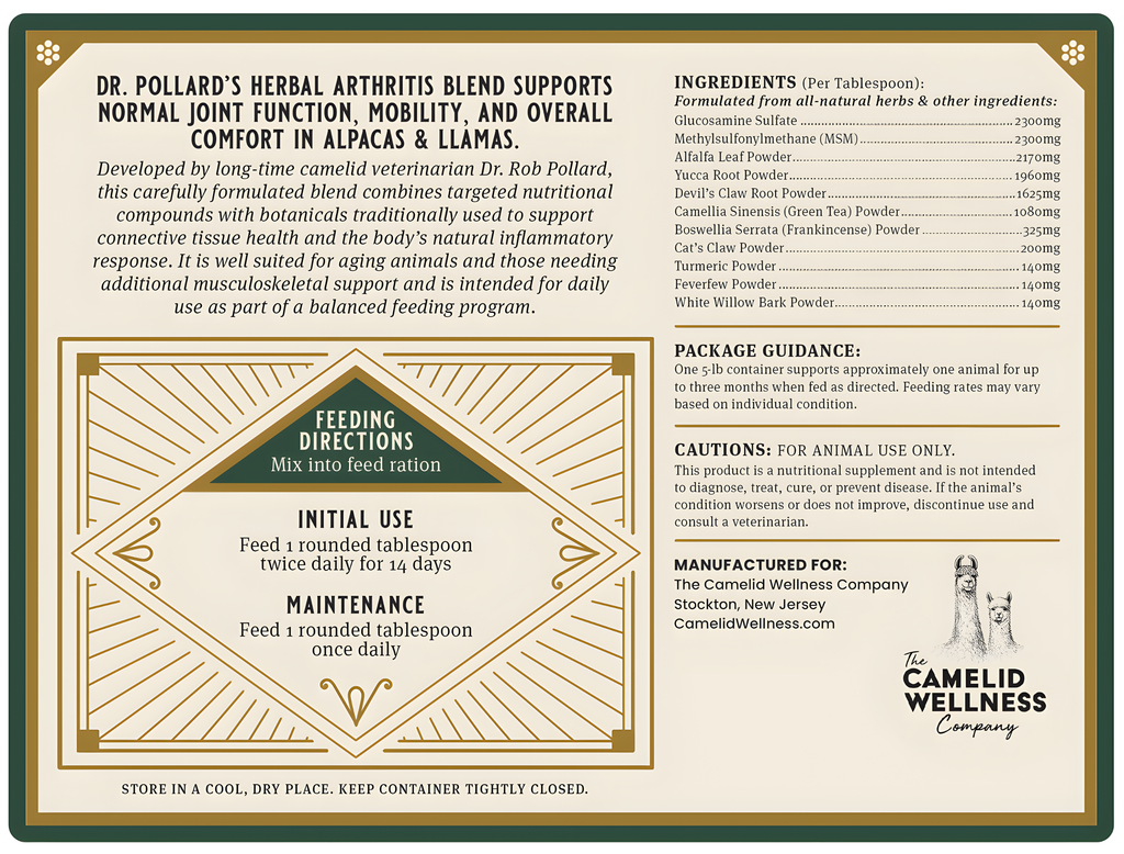 Dr. Pollard's Herbal Arthritis Blend